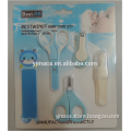 Wholesale good quality popular baby gift nail file nail clipper baby care set